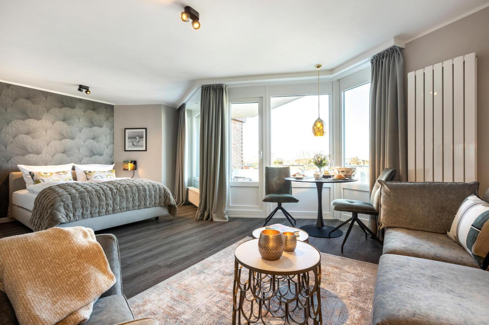 Neu! Ferienwohnung Sunset Loft Wohlfuehlatmospaehre Mit Weitblick In Westerland Sylt 外观 照片
