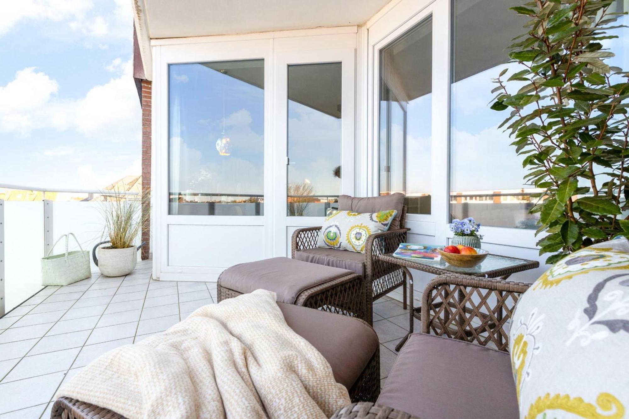 Neu! Ferienwohnung Sunset Loft Wohlfuehlatmospaehre Mit Weitblick In Westerland Sylt 外观 照片