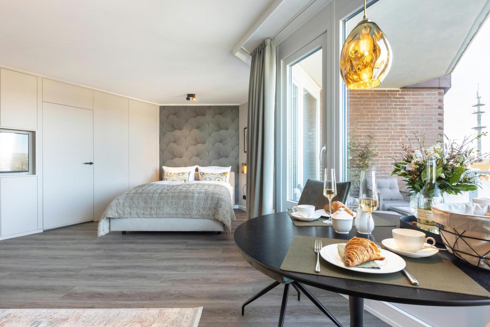Neu! Ferienwohnung Sunset Loft Wohlfuehlatmospaehre Mit Weitblick In Westerland Sylt 外观 照片
